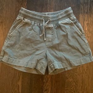 Gap garment dyed drawstring shorts